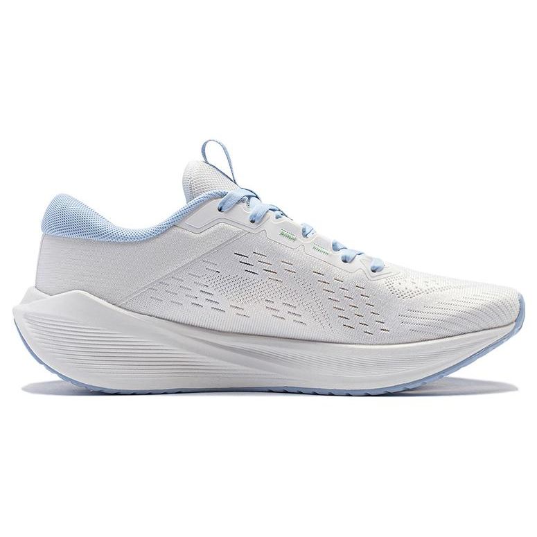 Li Ning Wu Shi Lite V2 Lightweight Shock Absorption Non-Slip Wear-Resistant Rebound Low-Top Running Shoes Women Sneaker Cloud-White ARST054-5