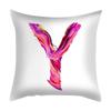 Colorful Creative Letter Decorative Pillowcase Living Room Office Home Pillowcase Car Ornaments