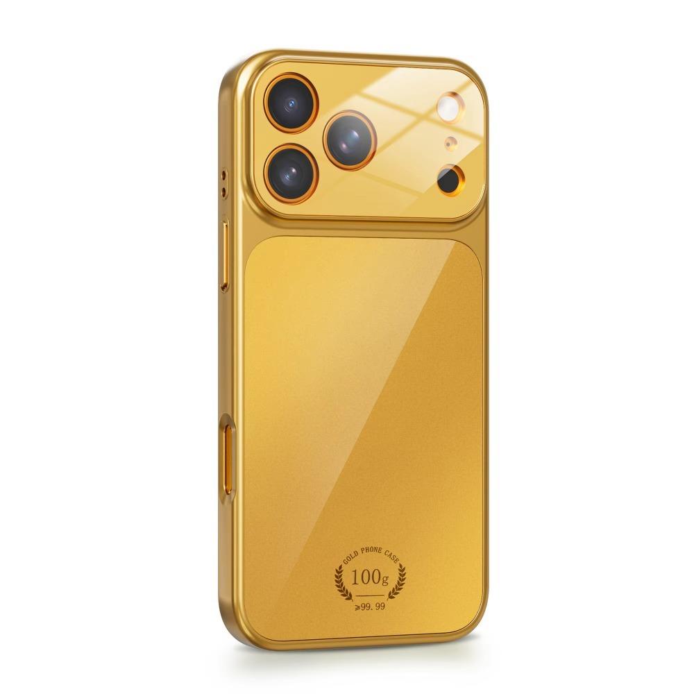 

Men s Exclusive Business Golden AG Glass Case For iPhone Air 17 16 15 14 Plus 13 12 Pro Max Magnetic Trending Protective Cover iPhone Air золотий