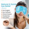 Reusable Gel Beads Eye Mask for Hot & Cold Therapy | Cooling Eye Mask for Sleeping, Puffy Eyes & Eye Relaxation | Adjustable Elastic Strap