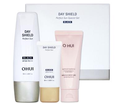 Day Shield Perfect Sun Speciální sada Černá SPF50+/PA++++ Korejský Luxe Brand Store