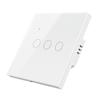 Bingoelec New Arrivals Neutral &Live Wire Alexa Tuya App Wifi Smart Touch Switch Wall Switch