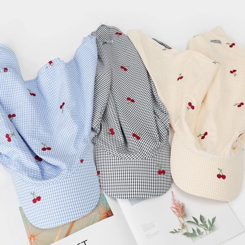 Sweet Sunscreen Beach Hats Korean Style Peaked Cap Apparel Accessories Headscarf Baseball Cap  Girl