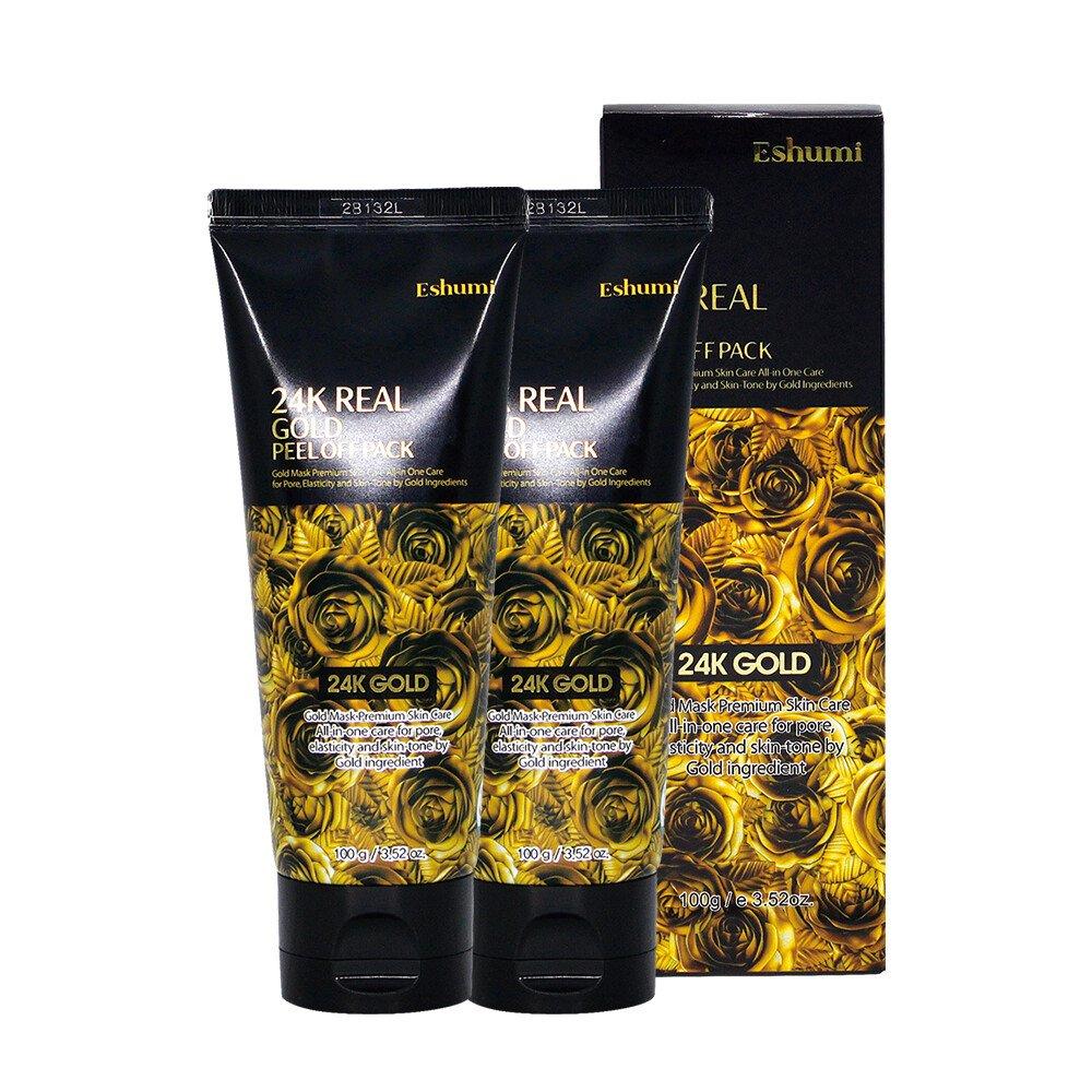 Eshumi 24K Real Gold Peel Off Pack 100ml-2 Mask Pack Peeling Pack Exfoliation