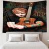 Ed music Guitar Tapestry Hanging for Bedroom,Livingroom, Playroom,Decor Art Room Wall Tapestry Holiday and Birthday Gifts