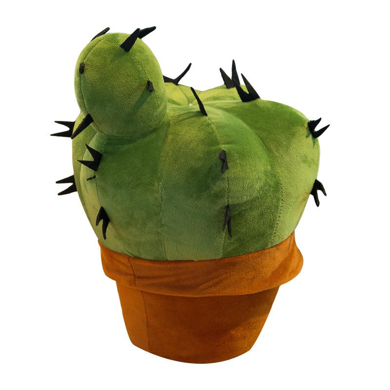 Cactus ornamentale simulato creativo, bambola cactus giocattolo di peluche, regalo per la casa