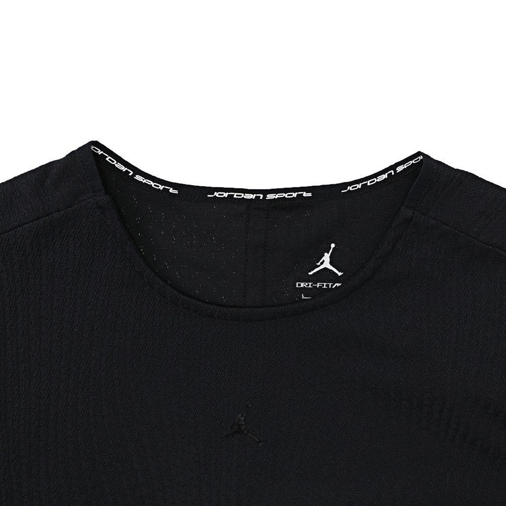 Jordan T Shirts Men's Black Crew Neck Moderate Straight Fit FN5865-010