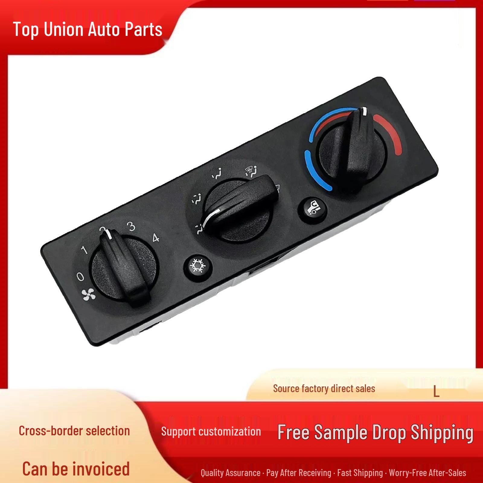 Temperature Control Panel Module Q21-6012 Compatible with Peterbilt YC
