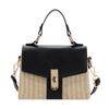 Fashion Portable Small Bag Women's Bag New Fashion Texture Messenger Bag Summer Straw Woven Shoulder Bag Tide