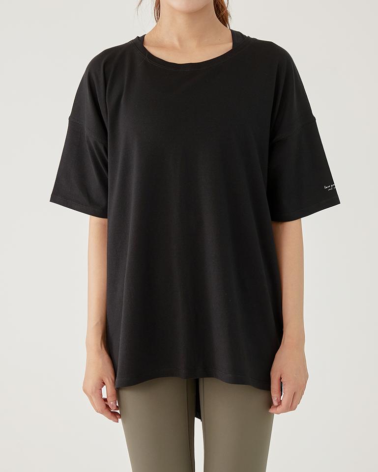 LOVEYOURBODY [1+1] Pima Cotton Oversized Short Sleeve T-Shirt Set