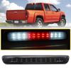 For 04-12 Chevy Colorado GMC Canyon Chromed Red Black Clear housing / Shell / Len LED THIRD 3RD TAIL BRAKE LIGHT LAMP BAR