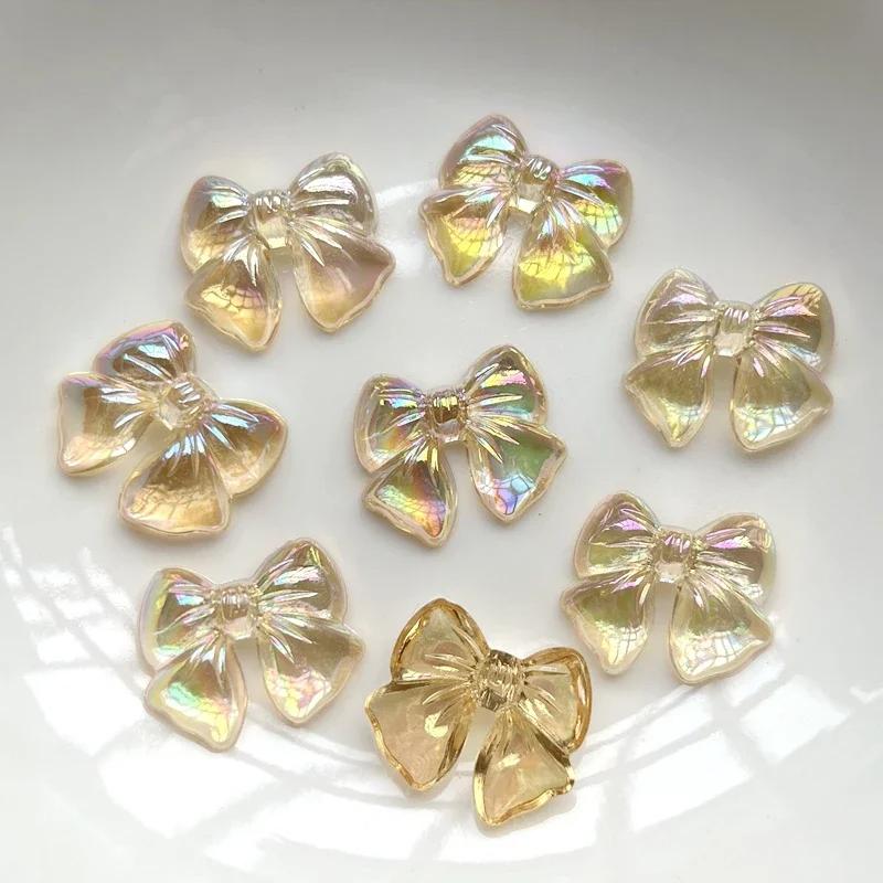 

24pcs mixed butterfly section AB crystal rhinestone diy jewelry head decoration scrapbook flatback rhinestone бежевый