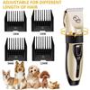 Tondeuse Pour Chien Et Chat Animaux Professionnelle Electrique Silencieuse Sans Fil Rechargeable Tondeuse a Chien Poil Laineux - OR