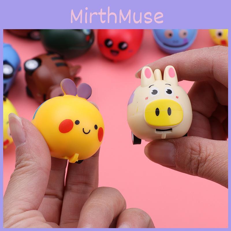 Childrens Cartoon Bunny Mini Pull Back Car With Animal Design For Kids Playroom Decor