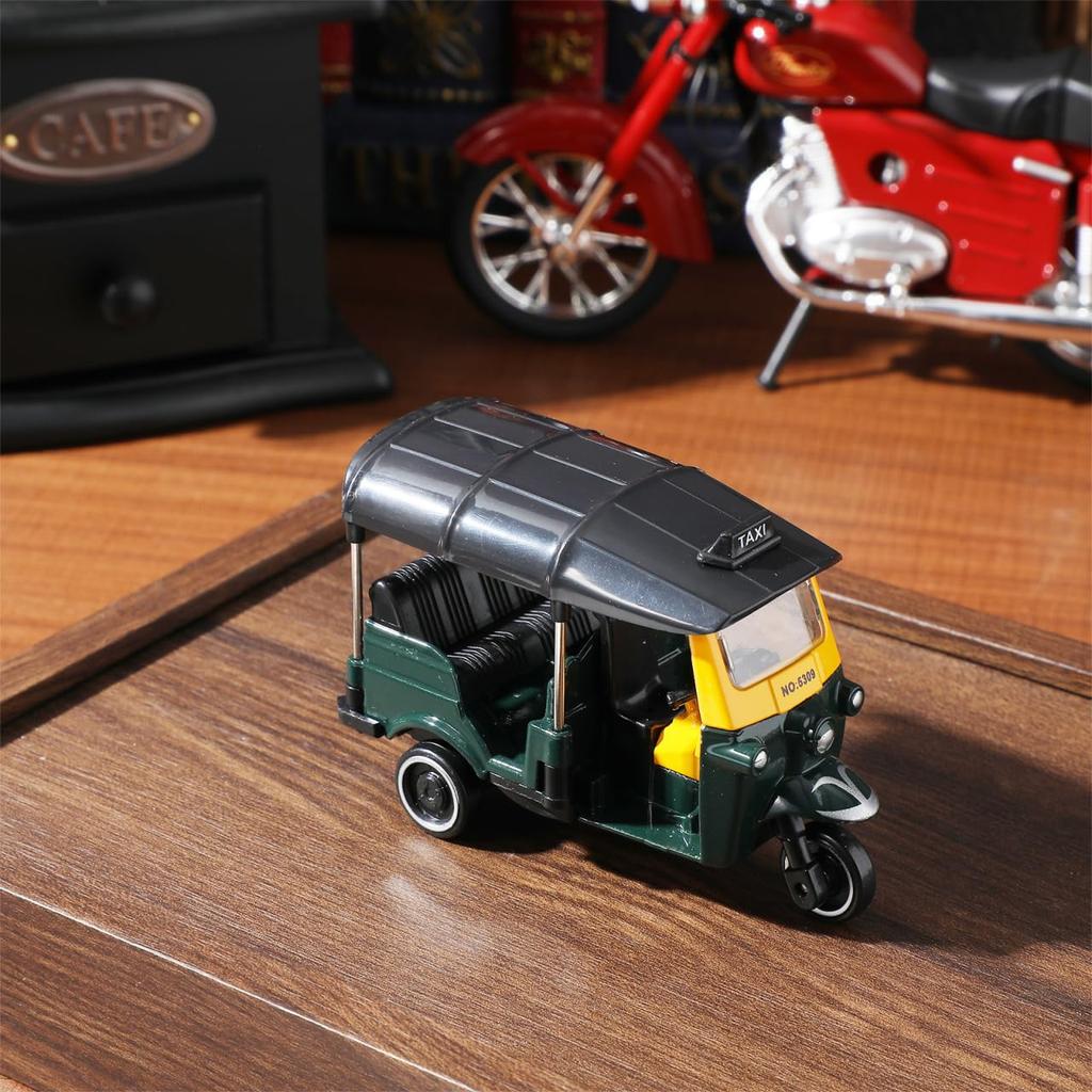 Alasum Model Tricycle Miniature Classic Car Decorative Birthday Christmas Gift Car, Toy, Children's Ornament, Figurine, Gift,