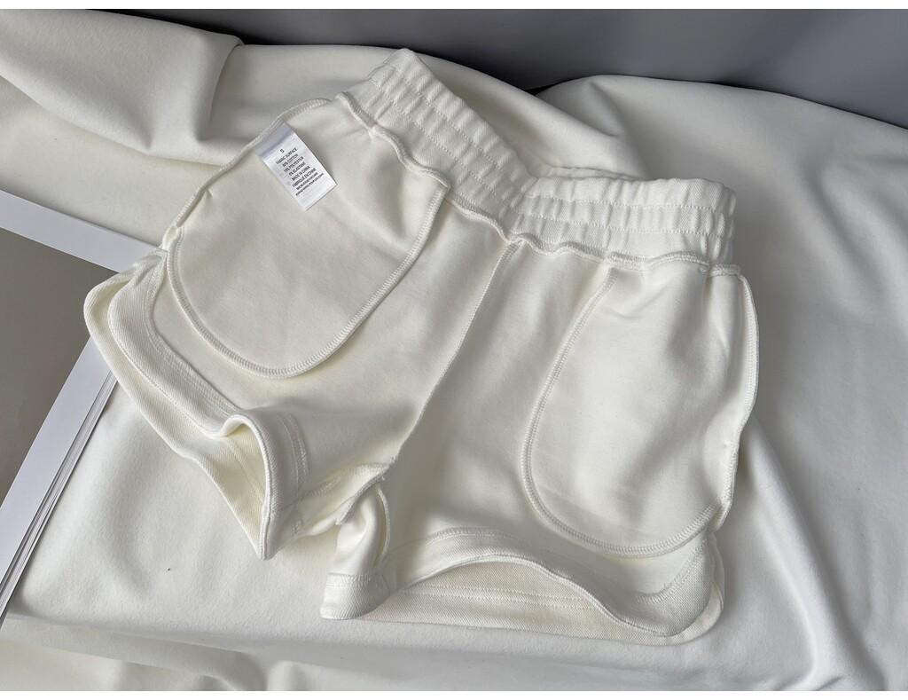 Women's A-line Slimming Terry Cotton Sport Shorts for Summer