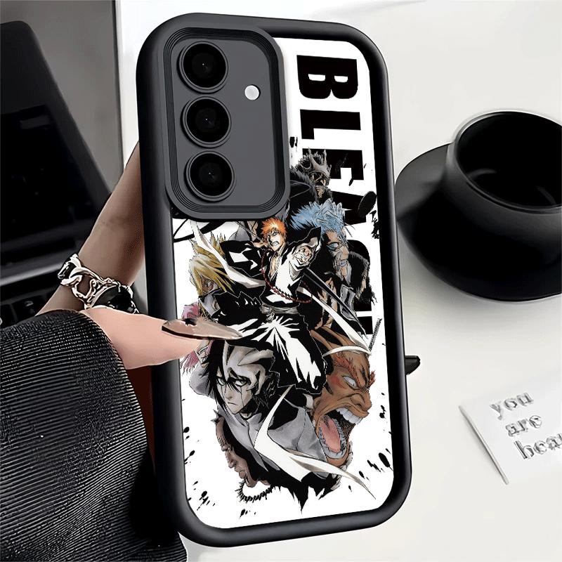 Phone Case for Samsung Galaxy S26 S25 Ultra S24 FE Anime Bleach Desgin Shell S23 Plus S22 + S21 S20 5G Soft Silicone Funda
