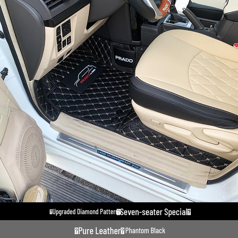 Prado 2700 Middle East Version 7-Seat Leather Floor Mats for Land Cruiser Interior Modification