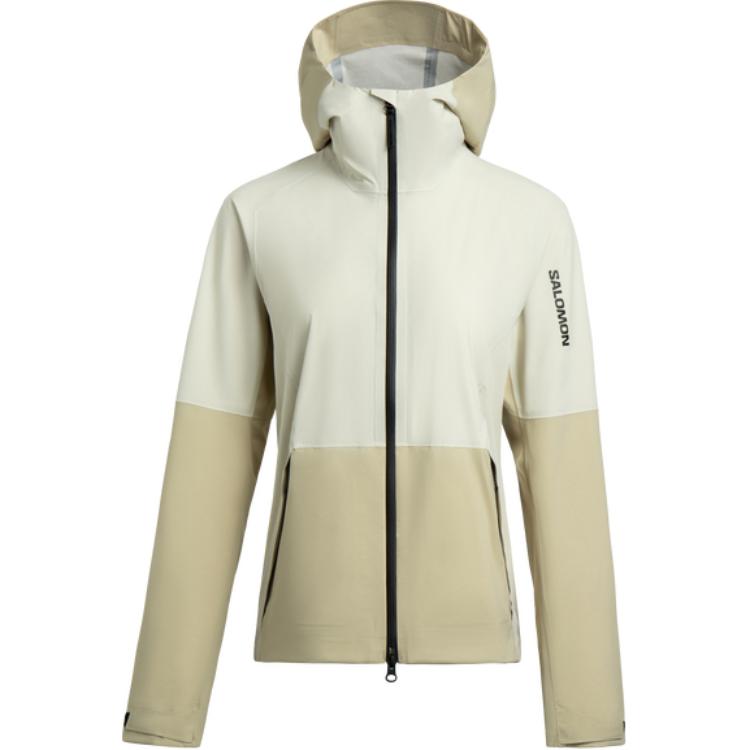 

Salomon Outerpath 2.5L Waterproof Jacket With Hood Women Jackets Pepper-White C23173 L
