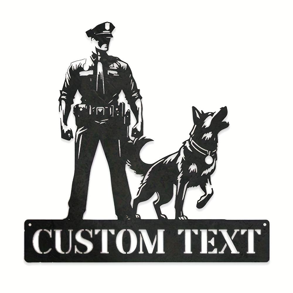 

Personalized Dog Metal Wall Sign Vintage Iron Art Home Decor Pet Lover Gift