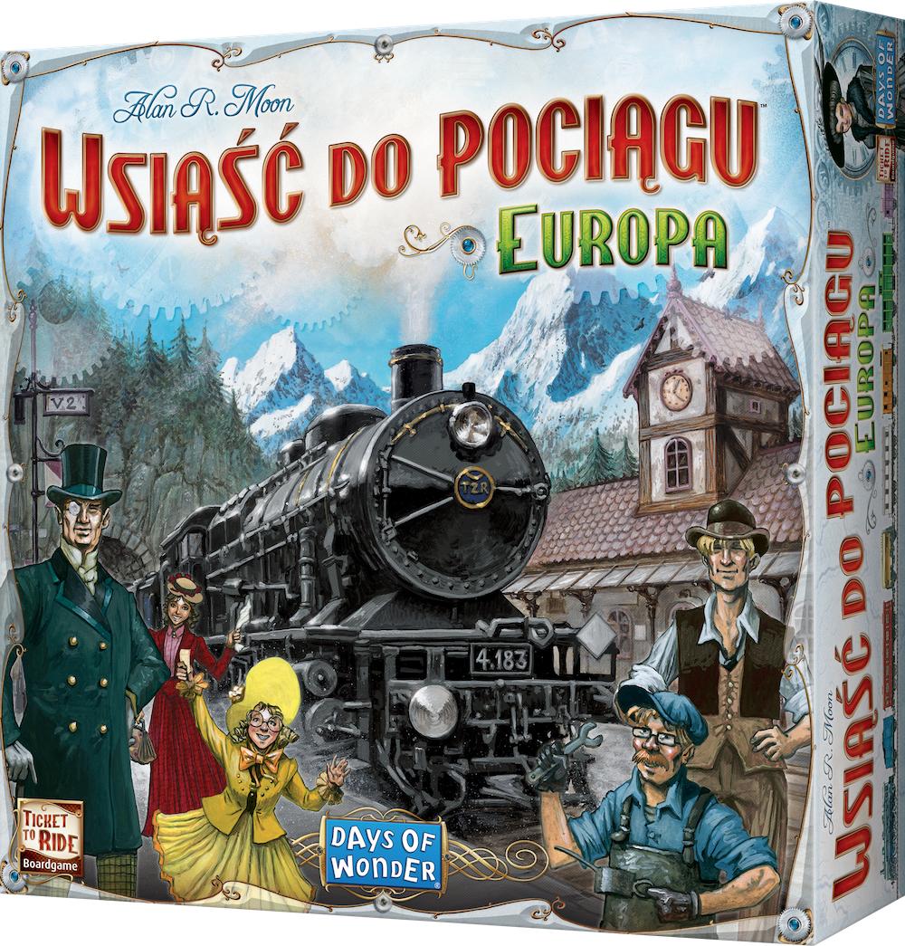 Rebel Ticket to Ride bordspel. Europa (0824968617021)