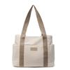 Canvas-Tragetaschen mit großem Fassungsvermögen für Arbeit, Pendeln, Handtasche zum Tragen, Studentenoutfit im College-Stil, Buch-Umhängetasche, Damentaschen