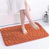 Sponge Bathroom Cashmere Thickening Mat Bath Non-slip Carpets In Wash Basin Bathtub Floor Rug Shower Room Doormat Memory Foam 3D Pad