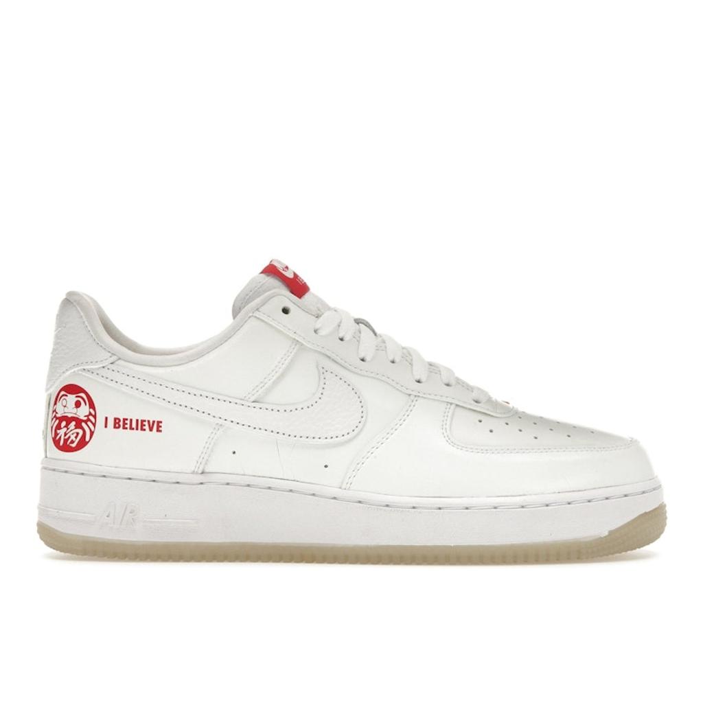 Nike Air Force 1 Low I Believe Daruma Unisex Sneakers White DD9941-100
