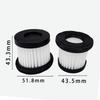 Universal Washable HEPA Vacuum Filter Cartridge with Mesh, Threaded Type Vacuum Cleaner Filter Accessories