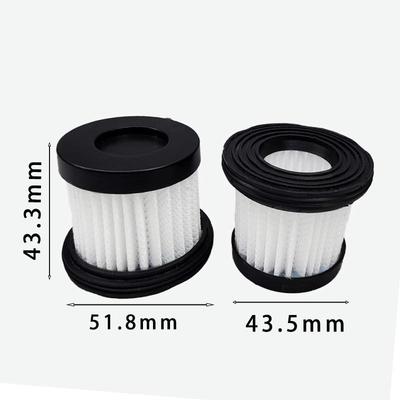 Universal Washable HEPA Vacuum Filter Cartridge with Mesh, Threaded Type Vacuum Cleaner Filter Accessories