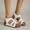 Summer New One Line Belt Versatile Platform Muffin Light Casual Fashion Women's Sandals