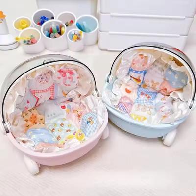 Puppenwagen Aufbewahrungsbox Puppendekoration für Labubu Weltraummodul Puppen Schlafwiege Wagen Puppenbett Möbel Zubehör Geburtstagsgeschenk