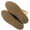 Excellent LOUIS VUITTON Boots Monogram Pattern Mouton Camel Women 36 Used