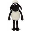 Peluche - AURORA - Shaun Het Schaap - 20,5 Cm - Blanc/Noir - Mixte