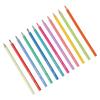 12 Color Pencil Set Hex Anti Slip Wooden Handle Vibrant Vivid Colors Pencil Set for Writing Calligra
