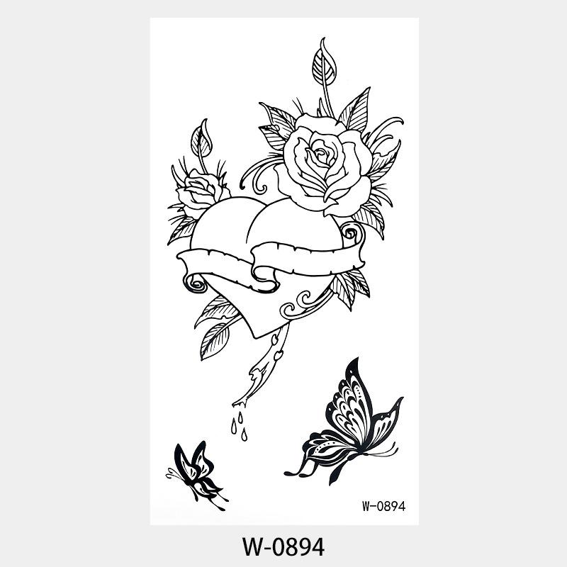 Beauty Sticker Cartoon Tattoo Sticker Waterproof Small Fresh Children Temporary Tattoo Tattoo