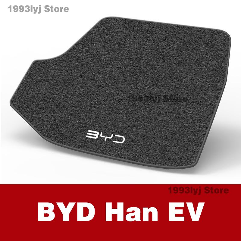 Car Trunk Mat For BYD Han EV 2020 2021 2022 2023 Car Easy Clean Rear Cargo Tray Trunk Mat Rear Pads Auto Accessories