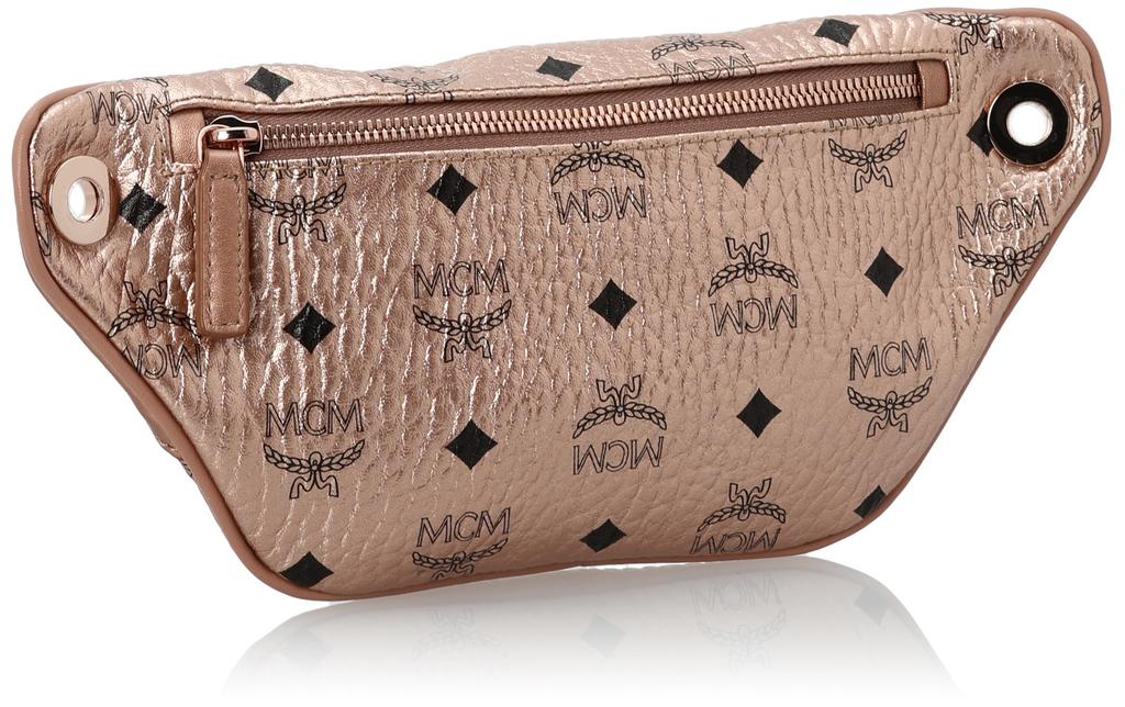 MCM Shoulder Bag MWR9ASE99 in Champagne Gold Women's [Used]