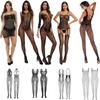 Exotic Clothes Lingerie Sexy Women Hot Erotic Transparent Underwear Big Net Bodystocking Hollow Jumpsuits Pajamas Costumes