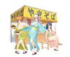 First Cosmic Velocity Watanuki Fuuri Yukata Scale PVC Painted Complete Figure Ver. 1/8