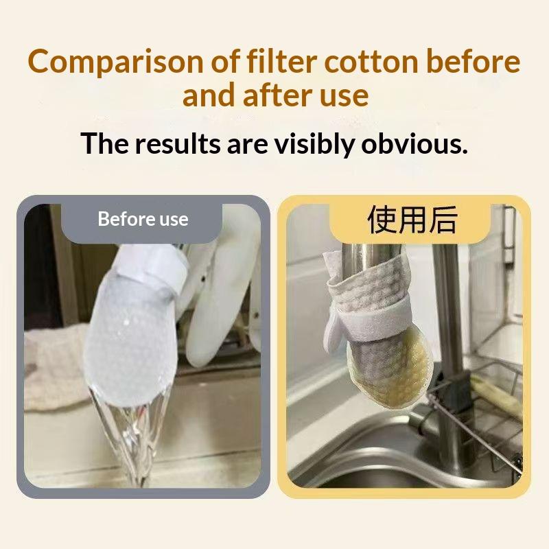Reliable 40Pcs Faucet Filter Cotton Bags for Maintaining Fresh Water in Your Kitchen