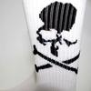 New Fashion Men Socks Cotton White Black Socks Women Skateboard Socks Creative Halloween Bone Long Socks Basketball Socks