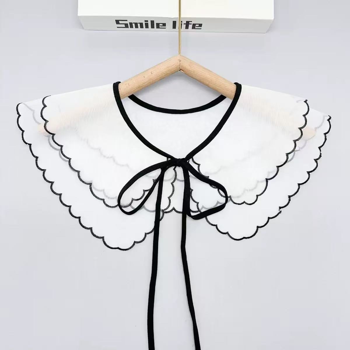 

Perfect Match Autumn And Winter Fake Collar For Shirt Detachable Collars Lace False Collar Doll Collar Sweater Shirt Dress Decoration