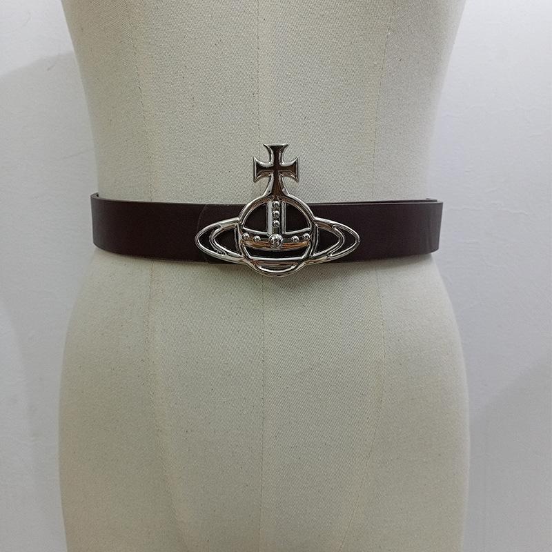 Four Seasons Available New Belt Women'S Leather Fashion Versatile Jeans Belt Decoration With Skirt, Suit, Sweater Waist Cover