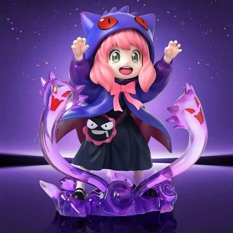 Geng Gui Ania, spy playmaker COS Ania desktop computer ornament two-dimensional animation figure model