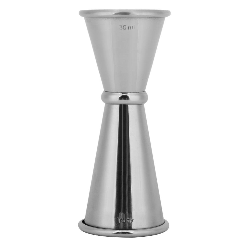 304 Stainless Steel Cocktail Jigger Double Head Design Wine Jigger Bartending Jigger  Home