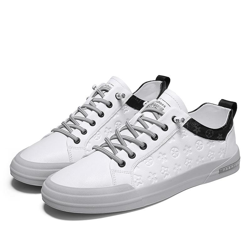 

Обувь для мужчин Повседневные кроссовки для крикета Черные дизайнерские туфли Zapatos Elevadores Lofer Shoes Мужская мода Спортивные белые туфли на плоской подошве 39 белый