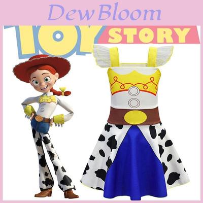 Disponibile Vestito Bambina Toy Story 4 Vestito Cosplay Per Bambini Piccoli Senza Maniche Vestito da Ballo Importato 80149