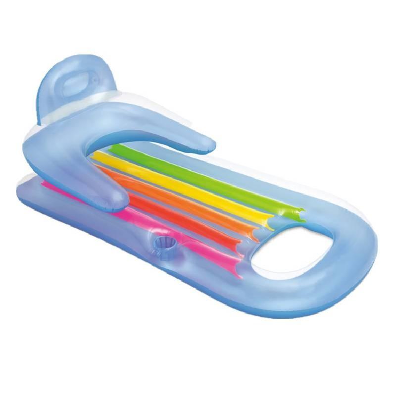 Inflatable Water Float With Pvc Material For Beach And Pool Relaxing And Sunbathing