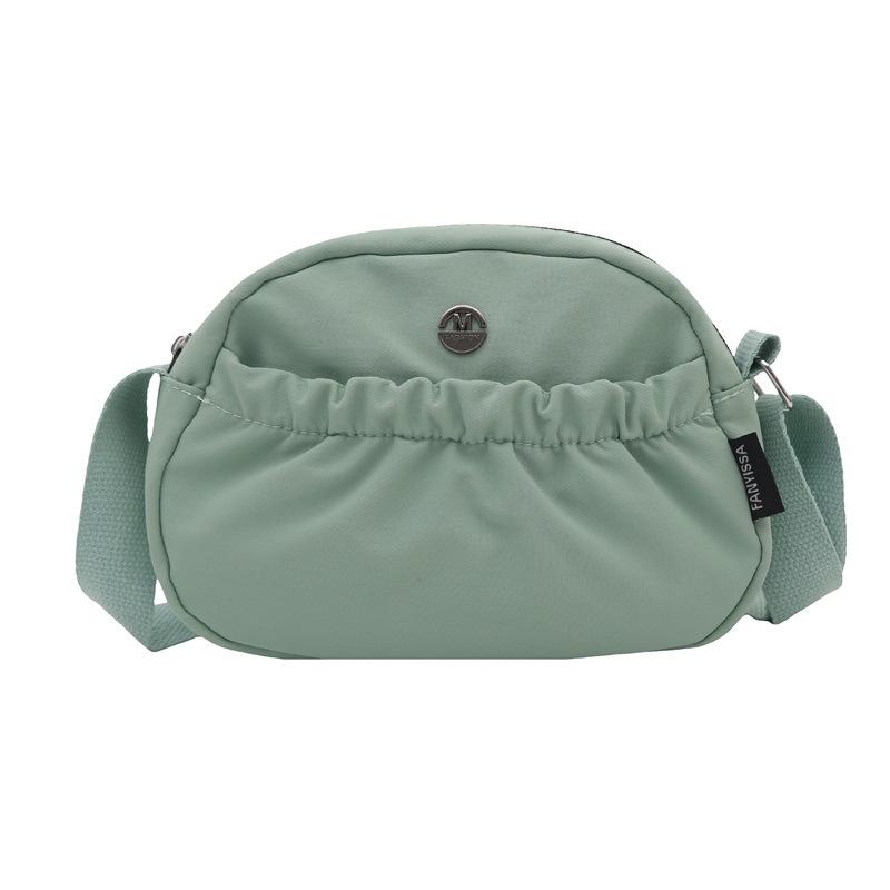 Japanische einfarbige kleine Umhängetasche - Lässige, vielseitige Modehandtasche für Damen